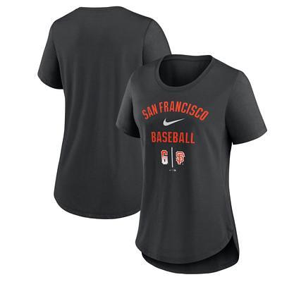 Nike Black San Francisco Giants City Connect Tri-blend T-shirt