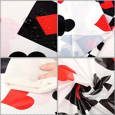 New 2 Pieces Casino Theme Party Decorations Poker Tablecloth Las Vegas Tab