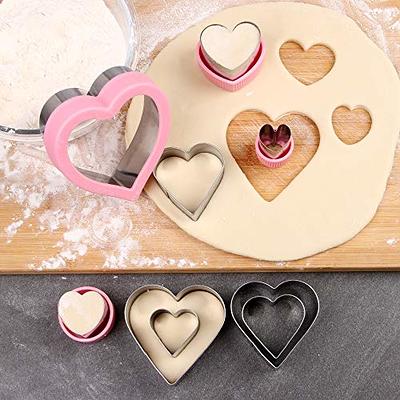 Stainless Steel Cutter Shapes Set, 9PCS Different Sizes Cookie