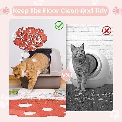 Andalus Cat Litter Trap Mat | Small/Large/X-Large Size | Phthalate & BPA Free