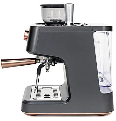 Café Bellissimo Semi Automatic Espresso Machine + Frother, 15-Bar