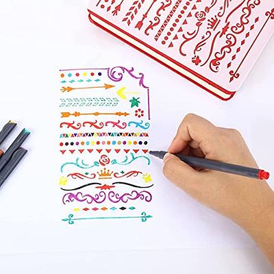 Colored Journaling Pens, Fine Line Point Drawing Marker Pens for Writing  Journaling Planner Coloring Book Sketching Taking Note Calendar Art  Projects