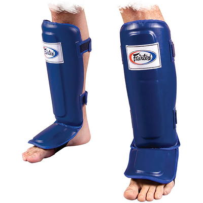 Fairtex Pro-Style MMA Shin-Instep Guards XLarge Blue - Yahoo Shopping