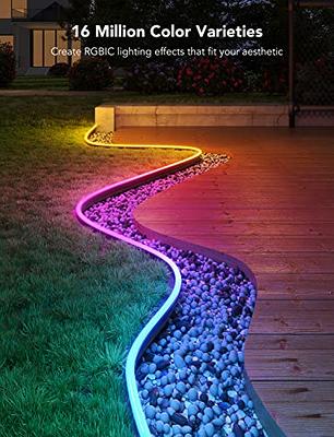 Govee Outdoor Neon Rope Lights, 32.8ft RGBIC IP67 Waterproof Patio