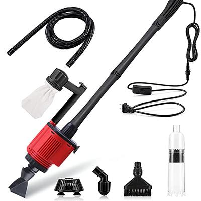 Aquarium Gravel Cleaner Siphon Kit, 6 in 1 Automatic Fish Tank Cleaning  Tools Electric Removable Vacuum Water Changer for Changing Water/Removing  Detritus/Washing Sands - Yahoo Shopping
