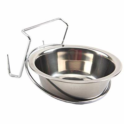 Buy Siooko Elevated Dog Bowls for Large Dogs, Wood Raised Dog Bowl Stand  with 2 Stainless Steel Dog Bowls, Dog Food Bowl and Dog Water Bowl Non-Slip  Feet (7.7 Tall, 58 oz