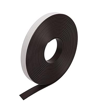 Magnetic Strips 10 Pcs Flexible Magnetic Tape Strong Magnet Strips with  Adhesive Backing Heavy Duty Strong Magnet Tool