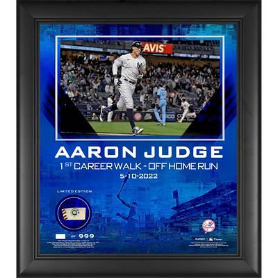 Aaron Judge New York Yankees Deluxe Framed Autographed 16'' x 20