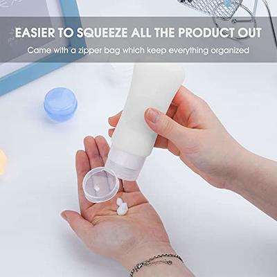 Travel Shampoo Bottles (Silicon) Leak Proof Squeeze Bottles