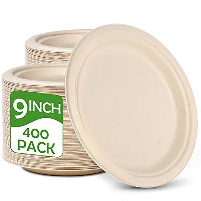 GREENESAGE Small Paper Plates 6 inch, 200 Pack Paper Plates Bulk