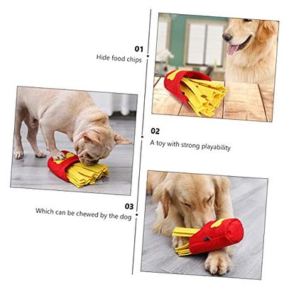 Plush Pet Dog Snuffle Toy Pet Interactive Puzzle Feeder Food