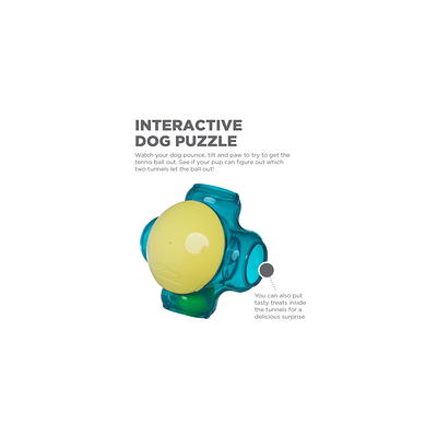 Outward Hound A-Maze Ball Interactive Ball Puzzle & Treat Maze Dog Toy,  Medium