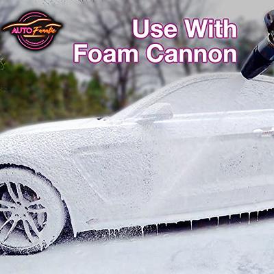 Adam's Mega Foam 16oz - pH Best Car Wash Soap for Foam Cannon, Pressure  Washer or Foam Gun | Concentrated Car Detailing & Cleaning Detergent Soap 