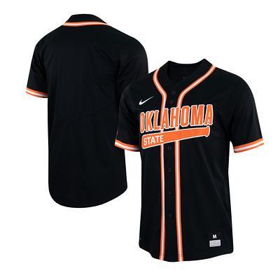 Men's Nike #1 White Oklahoma State Cowboys Game Jersey