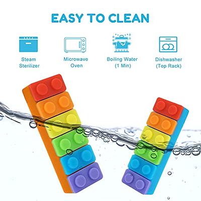 Tilcare Chew Chew Pencil Sensory Necklace 3 Set - Best for Kids or Adults  That like Biting or Have Autism – Perfectly Textured Silicone Chewy Toys - Chewing  Pendant for Boys &