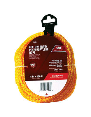 Koch 3/16 in. D X 50 ft. L White Solid Braided Nylon Rope - Yahoo Shopping