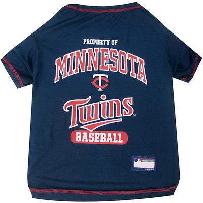 Pets First MLB Minnesota Twins Baseball Pink Jersey - Licensed MLB Jersey -  Extra Small 