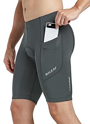 BALEAF Women's Biker Shorts Cycling 3D Padded Bicycle Shorts Side Pocket  UPF 50+ : : Clothing, Shoes & Accessories