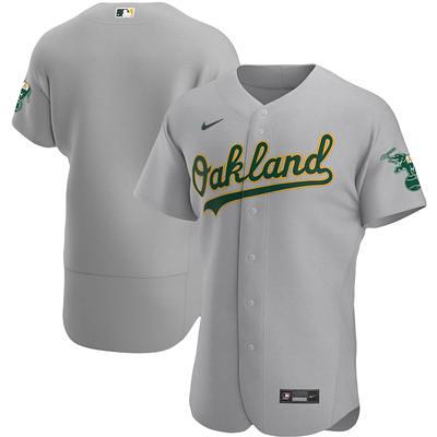 Women's Oakland Athletics Green Oversized Spirit Jersey V-Neck T-Shirt
