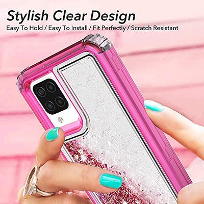 Neon Pink Clear Samsung Case –