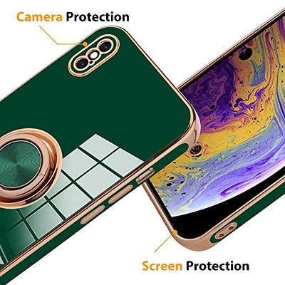 iPhone XS Max (6.5) Metal X Bumper Case with Finger Ring