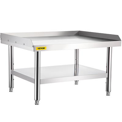 Fashionwu Stainless Steel Table, 24 x 47 Inches Folding Heavy Duty Table  for Kitchen, Commercial Stainless Steel Prep Table with Adjustable  Undershelf, for Restaurant, Home and Hotel - Yahoo Shopping