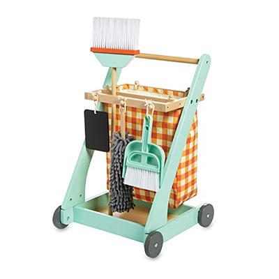 Oh So Fun! Cleaning Cart – Kids Cleaning Set Includes Kid Size Broom &  Other Cleaning Toys for Kids 3 & Up - Yahoo Shopping