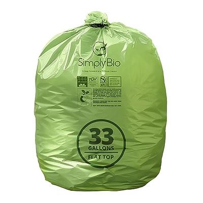 Bio-Bosi Compostable Trash Bags, 2.6 Gallon Compost Bags, 200 Count 9.84  Liter Extra Thick 0.71 Mil Biodegradeable Small Trash Bags for Kitchen,  ASTM D6400, US BPI & Europe OK Compost Home Certified - Yahoo Shopping