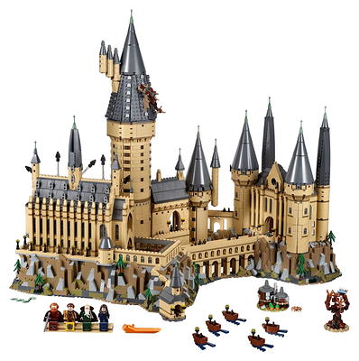 LEGO Harry Potter Hogwarts Castle 71043 Building Set - Model Kit with  Minifigures, Featuring Wand, Boats, and Spider Figure, Gryffindor and  Hufflepuff Accessories, Collectible for Adults and Teens - Yahoo Shopping