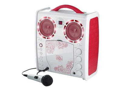 Wootrip [2PCS] Mini Karaoke Microphone, Mini Voice Recording Microphone  Portable Karaoke Mic for Singing, Recording, Voice Recording(Silver/Gold)