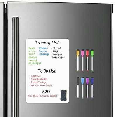 Zuozee Small Dry Erase White Board, 14”×11” Magnetic Whiteboard for Wall  and Fridge, Mini White Board with Marker and Magnets - Yahoo Shopping