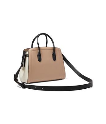 Strathberry Colorblock Leather Tote Bag