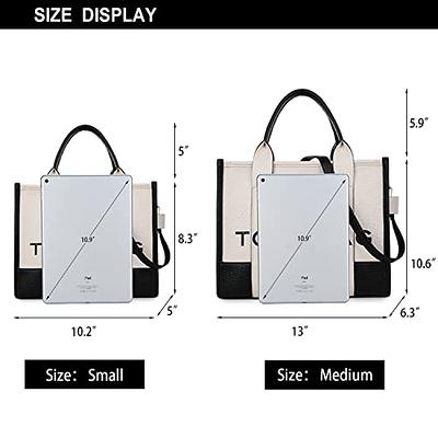 The Tote Bag for Women, Vegan Leather Tote Bag, Shoulder Bags Crossbody Bag  Handl Bag for Work and Travel (Small) - Yahoo Shopping