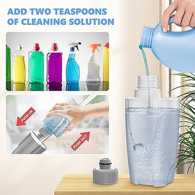 Microfiber Spray Mop for Floor Cleaning with 3 Washable Pads, Beyoco Wet  Floor Mop with Sprayer and Refillable Bottle, Flat Mop for Kitchen Wood