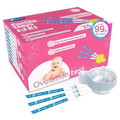 Easy@Home 25 Ovulation (LH) Urine Test Strips, 25 count