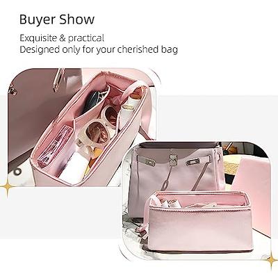  ZYZii Silk Purse Organizer for Kelly Pochette/Mini2/20/25/28/32/35/40,Insert  Bag in Bag,Luxury Handbag Tote Lining Bag Shapers(Kelly40,Champagne) :  Clothing, Shoes & Jewelry