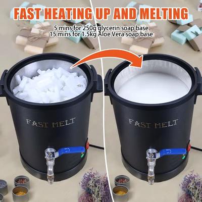 FAST MELT 3L Soap Base Melter - Soap Making Kit with Constant