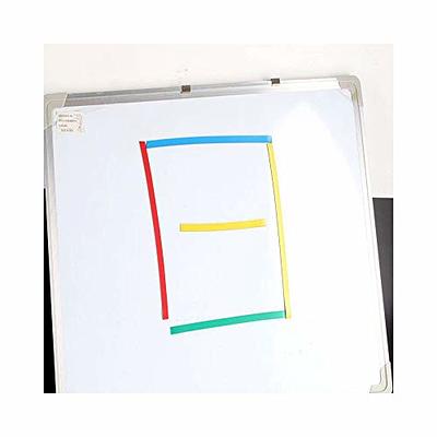  Whiteboard Pinstripe Tape 12 Rolls 1/8 Thin White Board Dry  Erase Line Gridding Tape : Office Products