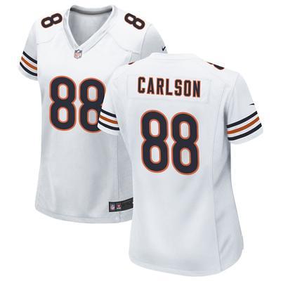 Christian Matthew Men's Nike White Chicago Bears Custom Game Jersey Size: Small