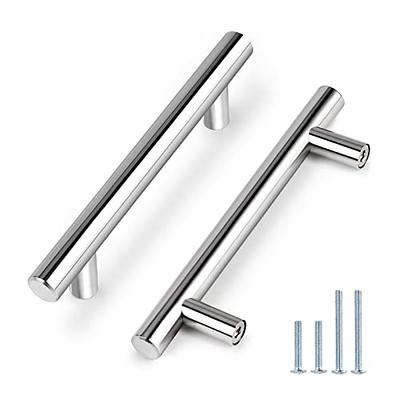 Hickory Hardware 1 Pack Solid Core Kitchen Cabinet Pulls, Luxury Cabinet  Handles, Hardware for Doors & Dresser Drawers, 3 Inch Hole Center,  Stainless