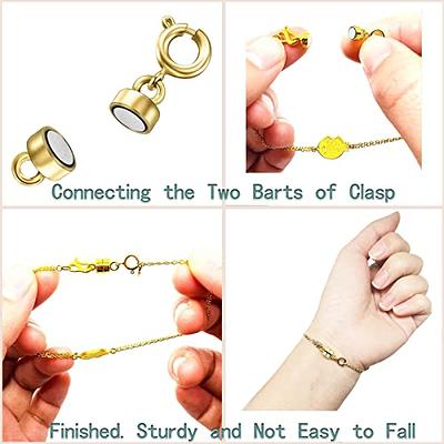 8Pcs necklace separator Layered Necklace Clasp Magnetic Jewelry Clasps for