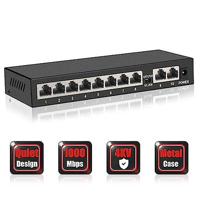 TP-Link 24 Port Gigabit Ethernet Switch | Desktop or Rackmount | Lifetime  Protection | Plug & Play | Shielded Ports | Sturdy Metal | Fanless Quiet 