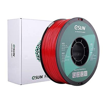 eSUN 1.75mm Fire Engine Red PLA PRO (PLA+) 3D Printer Filament 1KG Spool  (2.2lbs), Fire Engine Red 