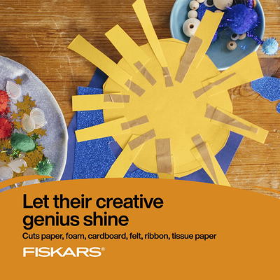 Fiskars Kids' Pointed Designer Scissor - Rainbow - 5 in