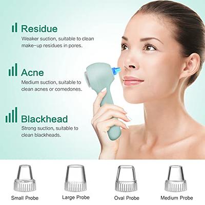 Silicone Facial Cleansing Brush 3 Designs, Beomeen 4 in 1 Handheld