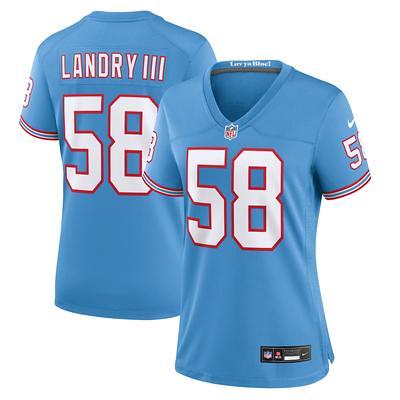 Tennessee Titans Womens Alternate Custom Game Jersey - Light Blue