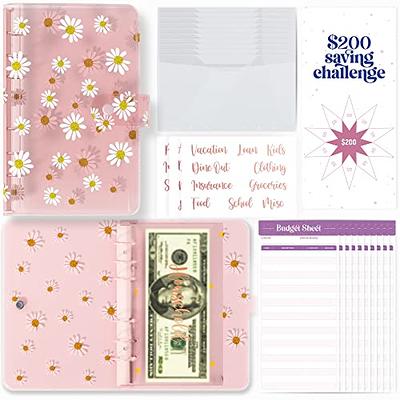 SOUL MAMA Premium Budget Binder with Zipper Envelopes