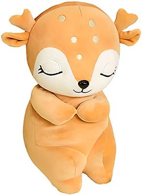 Plushible Plush Reindeer Stuffed Animal - Holiday Deer Characters