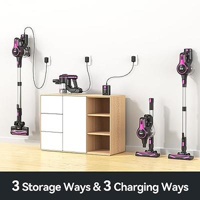 INSE Cordless Vacuum Cleaner, 6-in-1 Rechargeable Cordless Vacuum