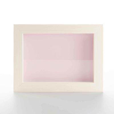 Honey Pecan 8x8 Wood Shadow Box with Gold Acid-Free Backing - With